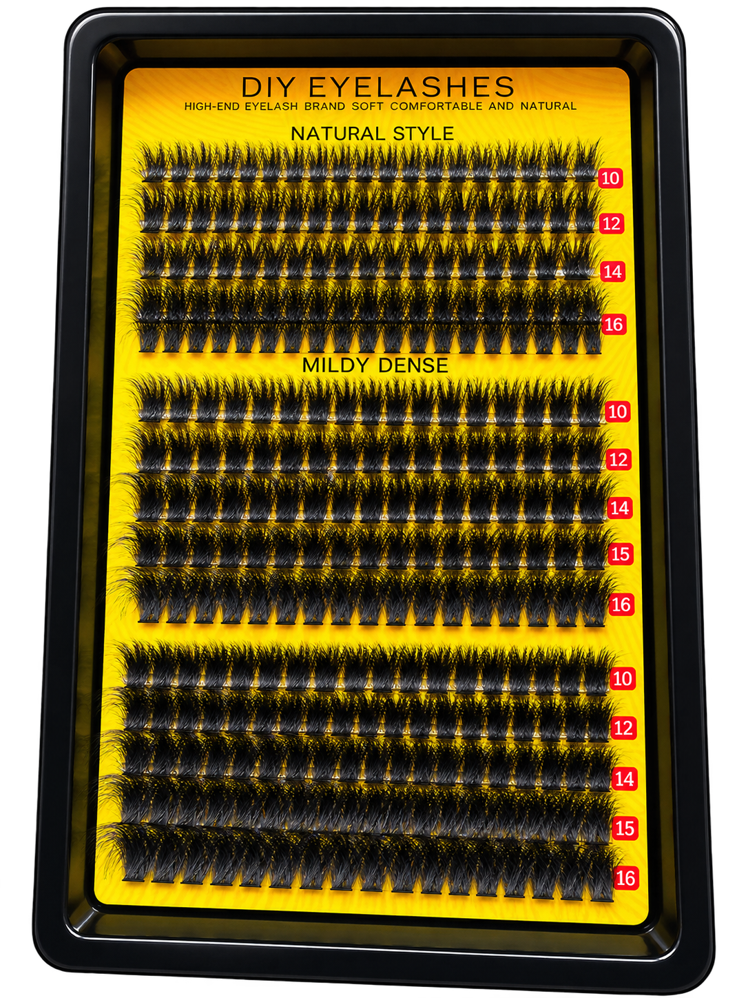 Yellow Fluff Clusters 10MM-16MM
