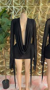 Sheer Bell Sleeve Chiffon Bathing Suit Cover Up