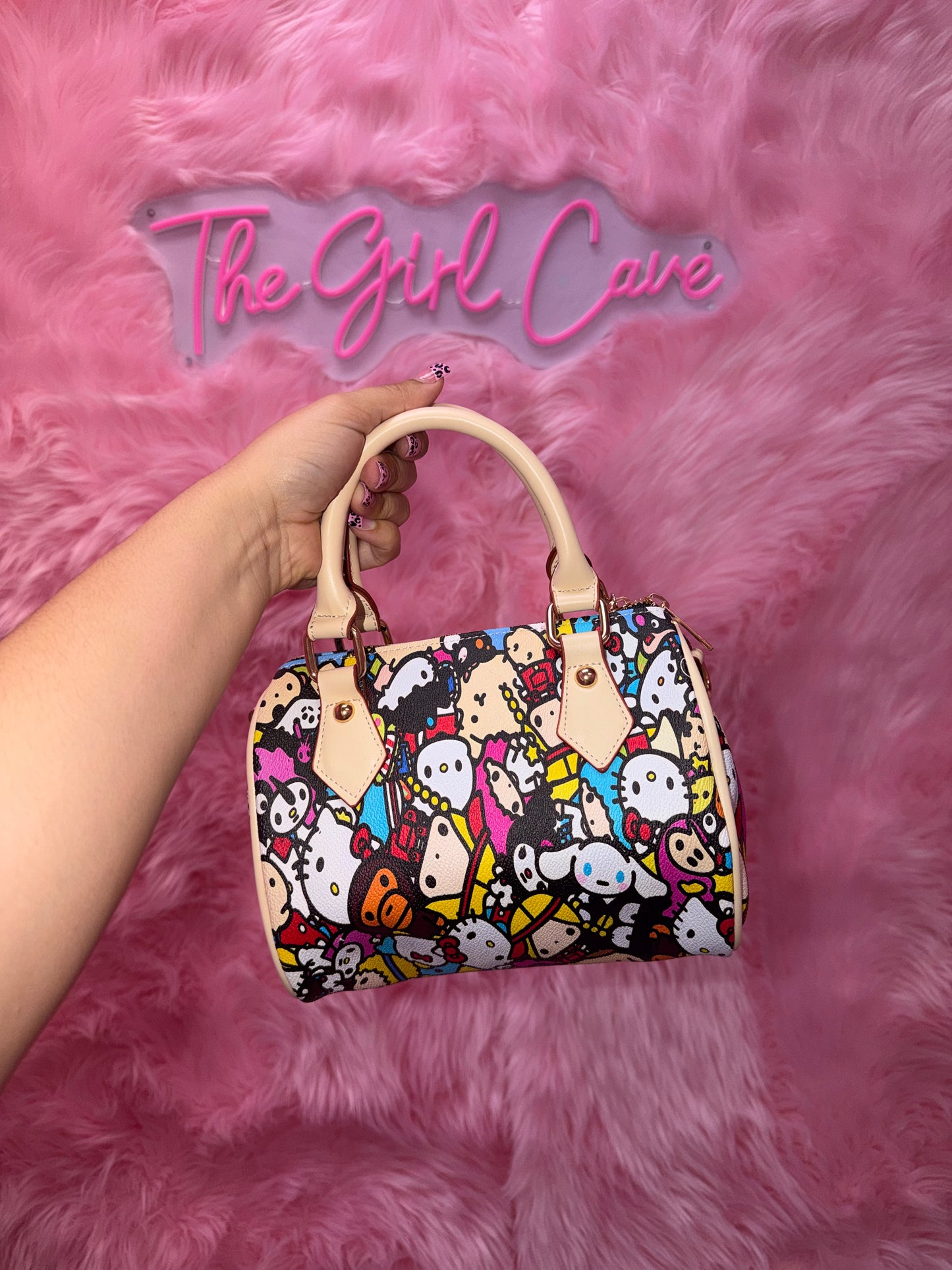 Print Pillow Hand Bags