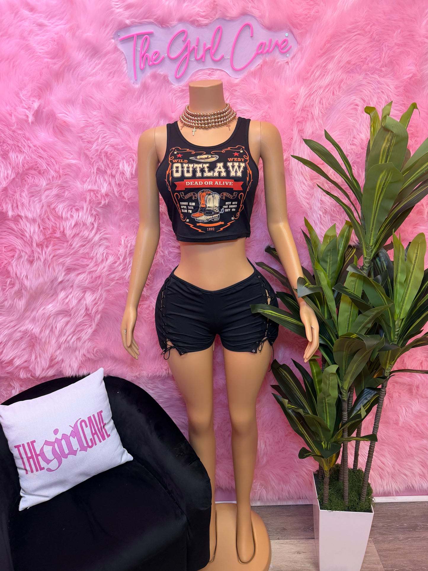 Tank Graphic Short Set
