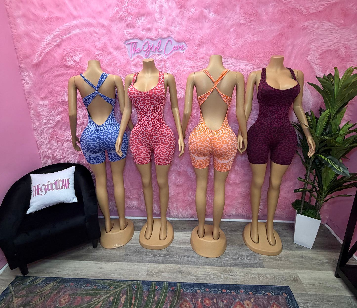 Cheetah Rompers