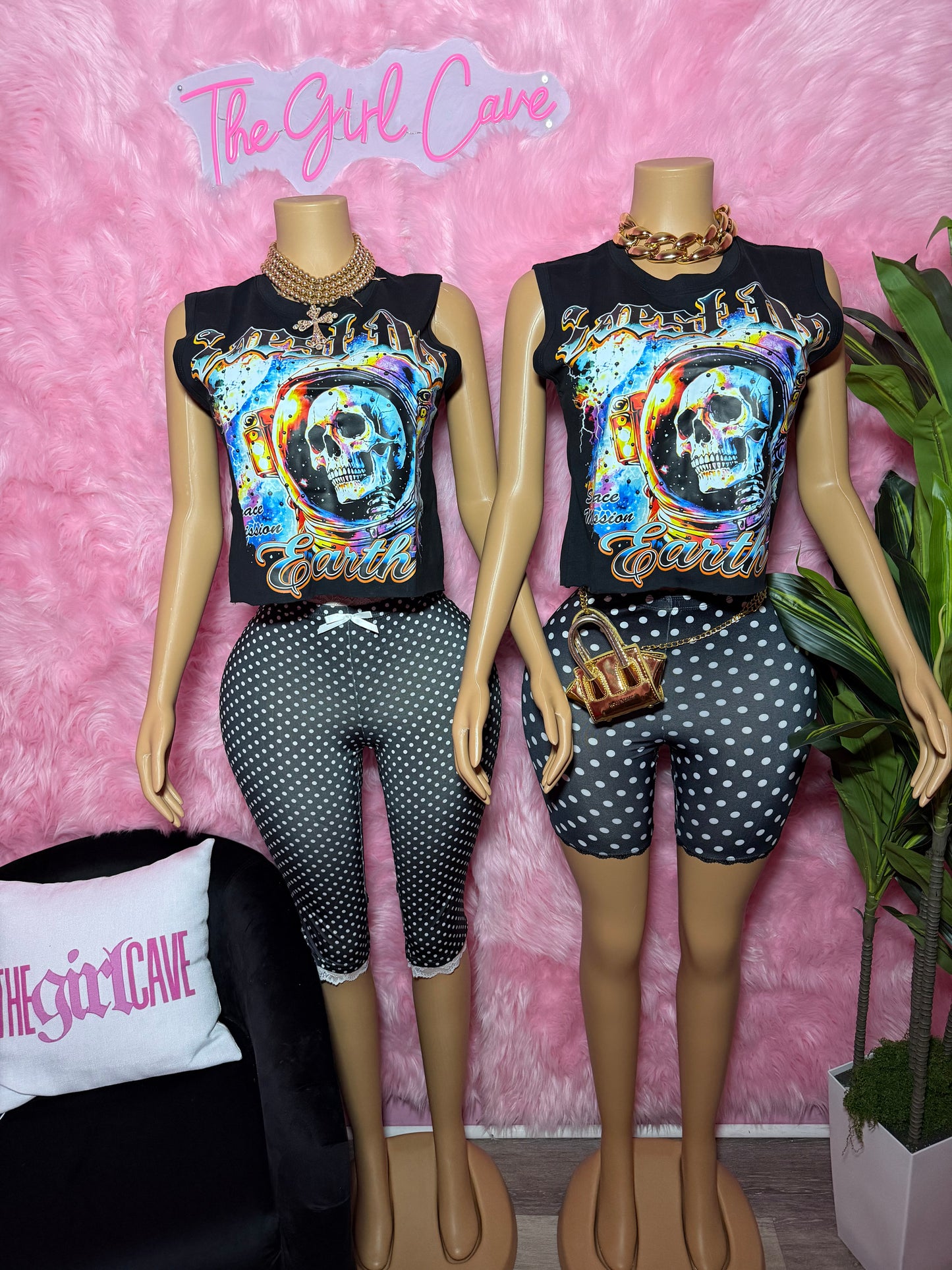 Skull Polka Dot Sets