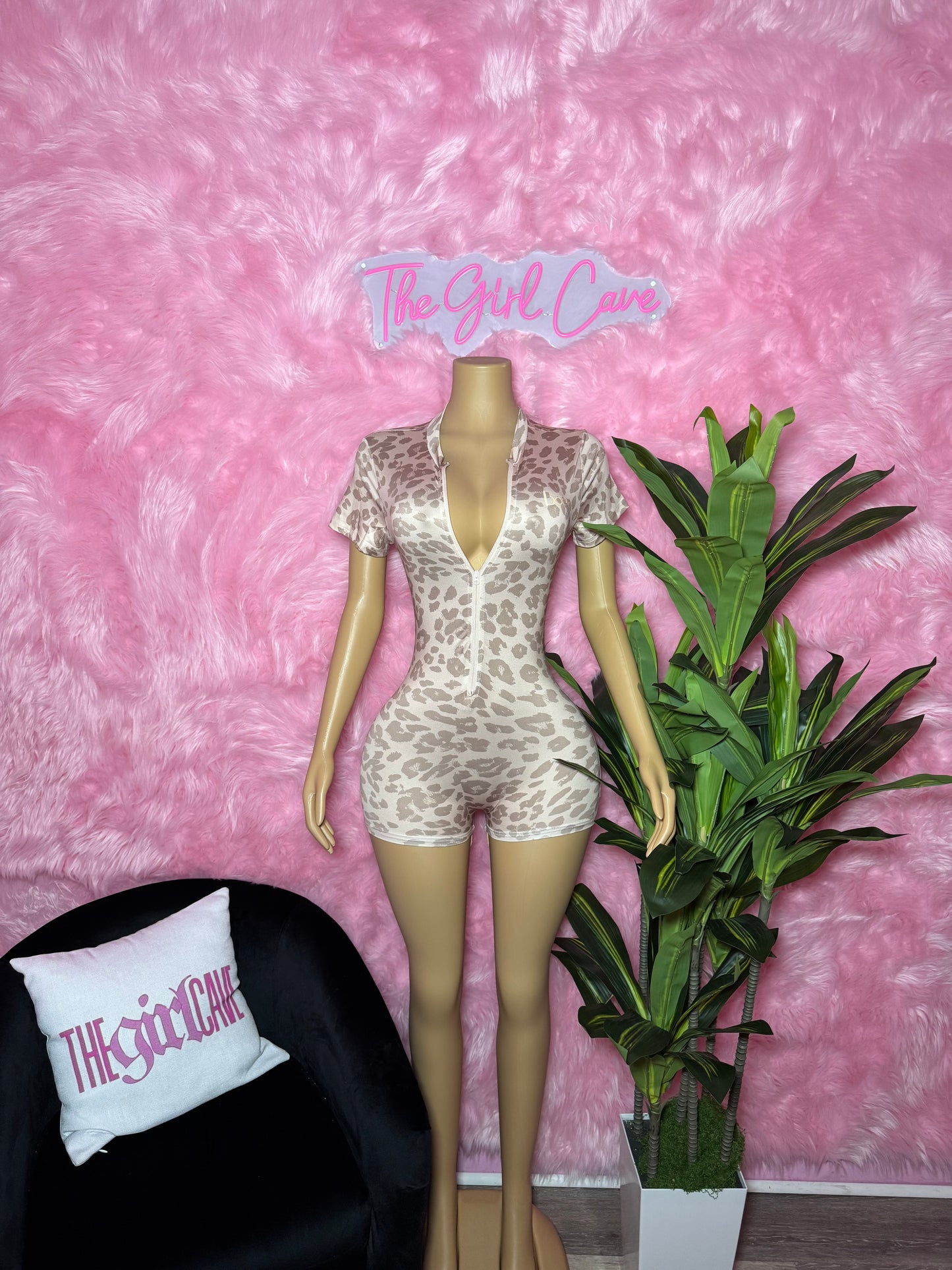 Cheetah Body Romper