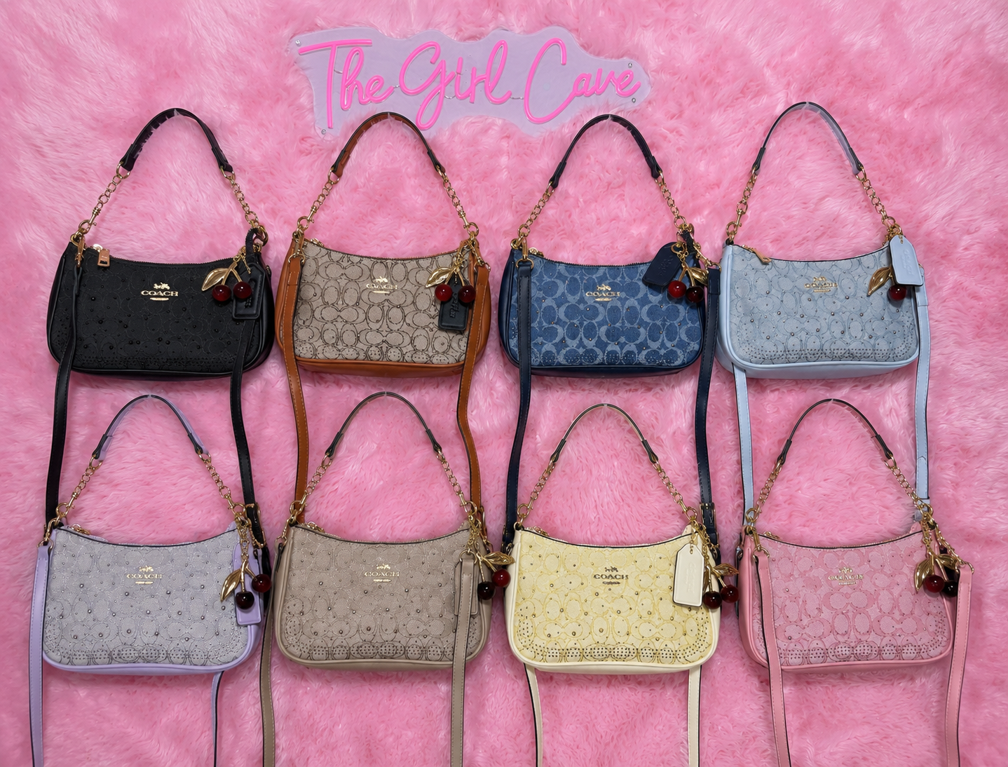 Rhinestone Cresent Bags