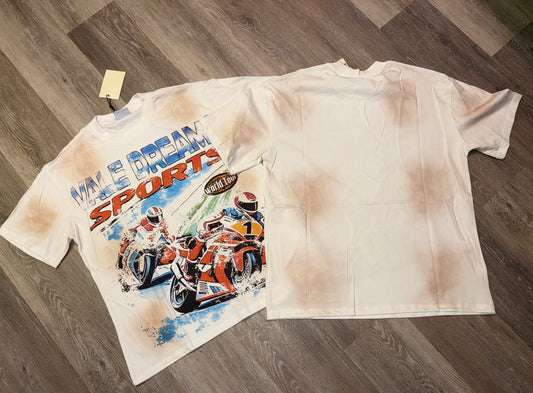 Motor Race Graphic T-Shirt