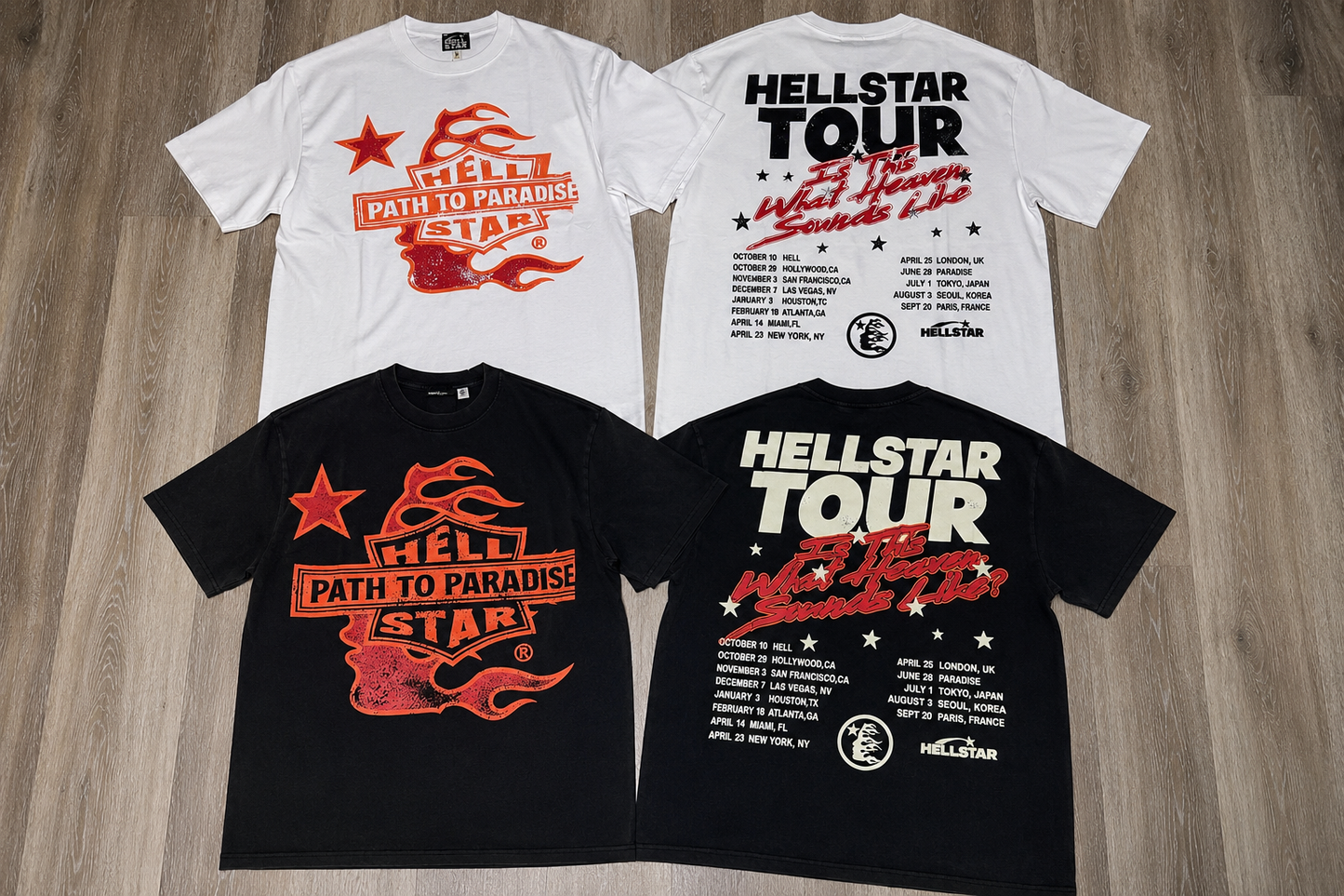 Flame Tour Graphic T-Shirt