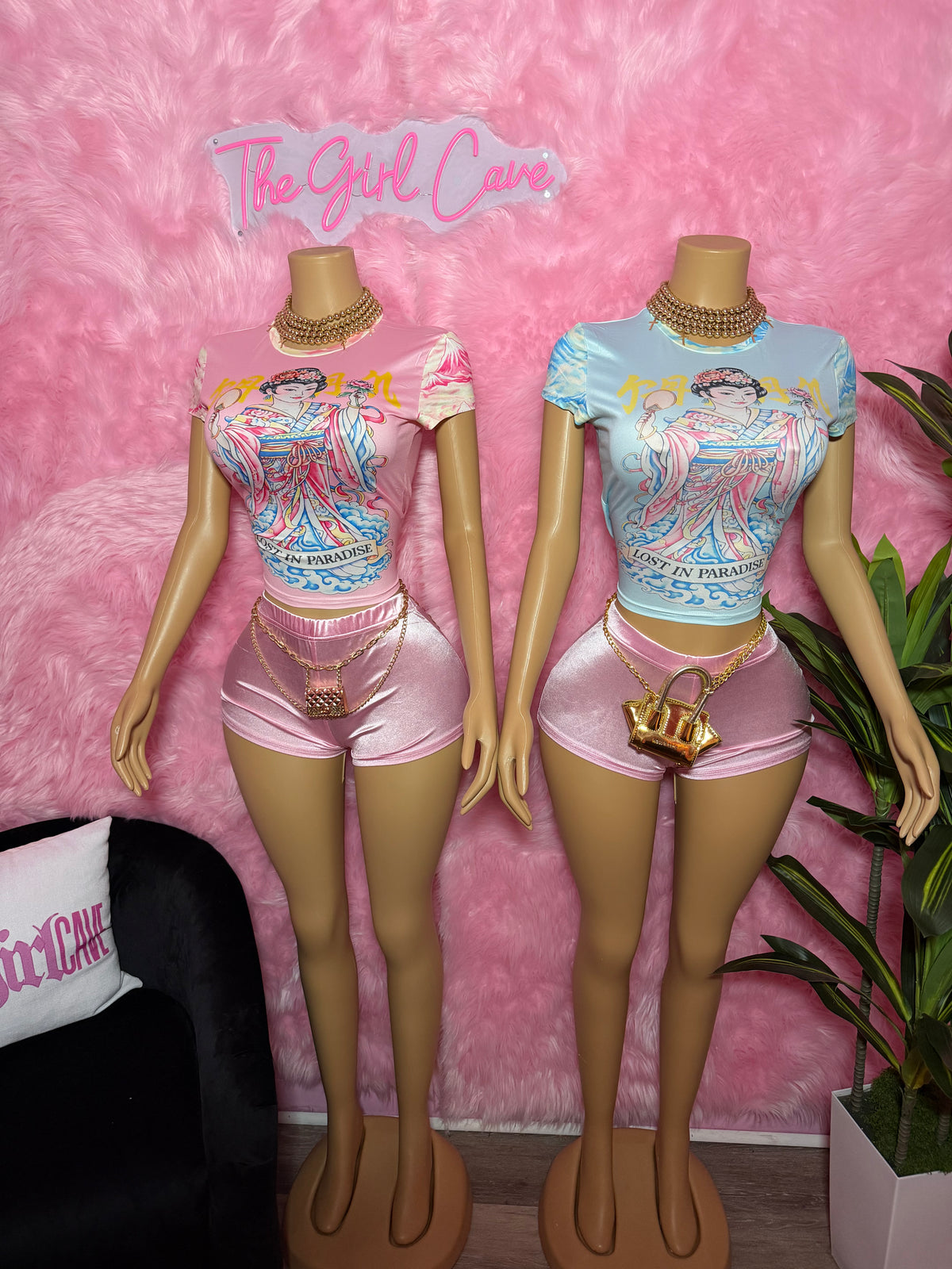 Pink Short Sets