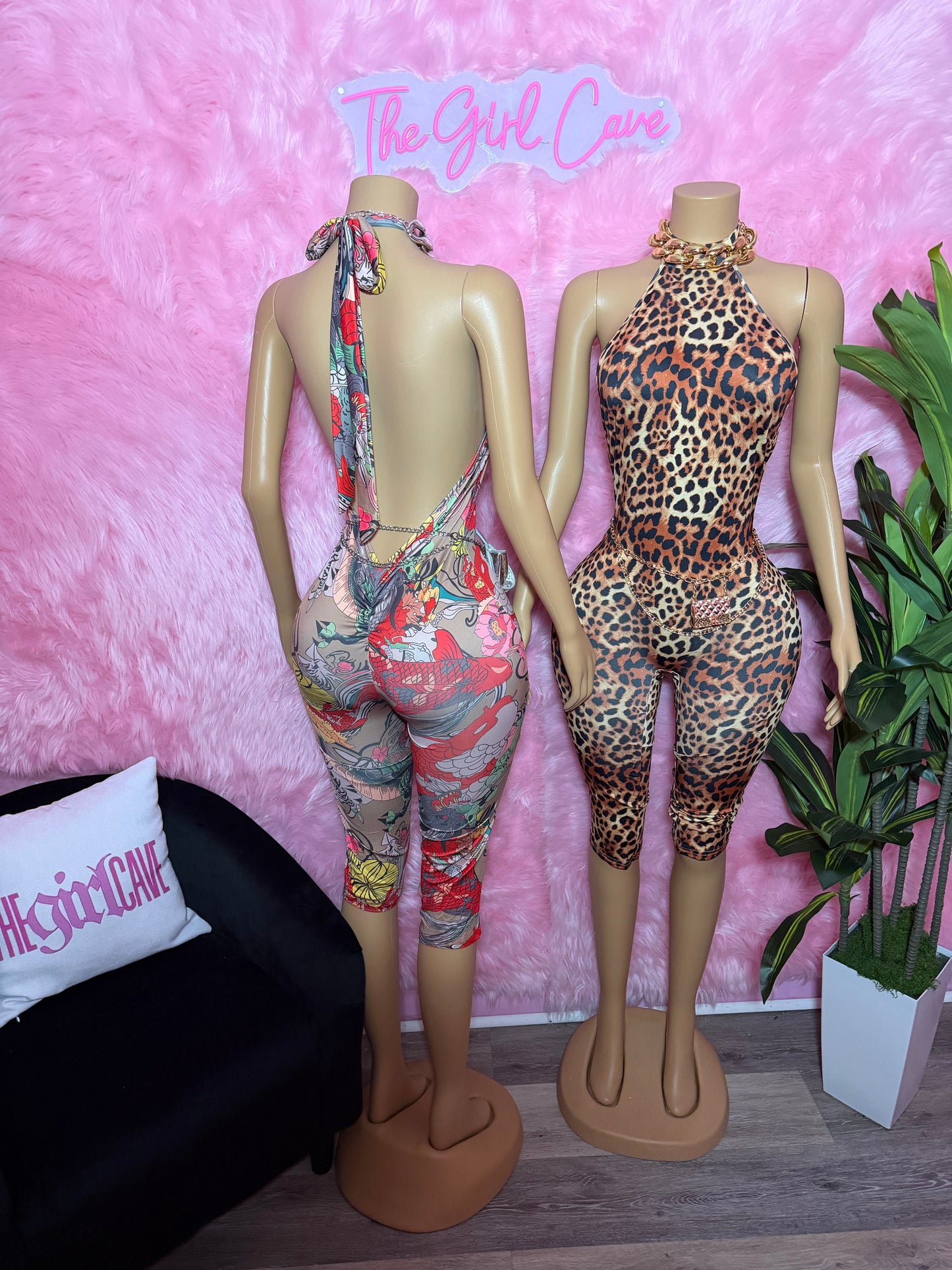 Butt Scrunch Capri Jumpsuit