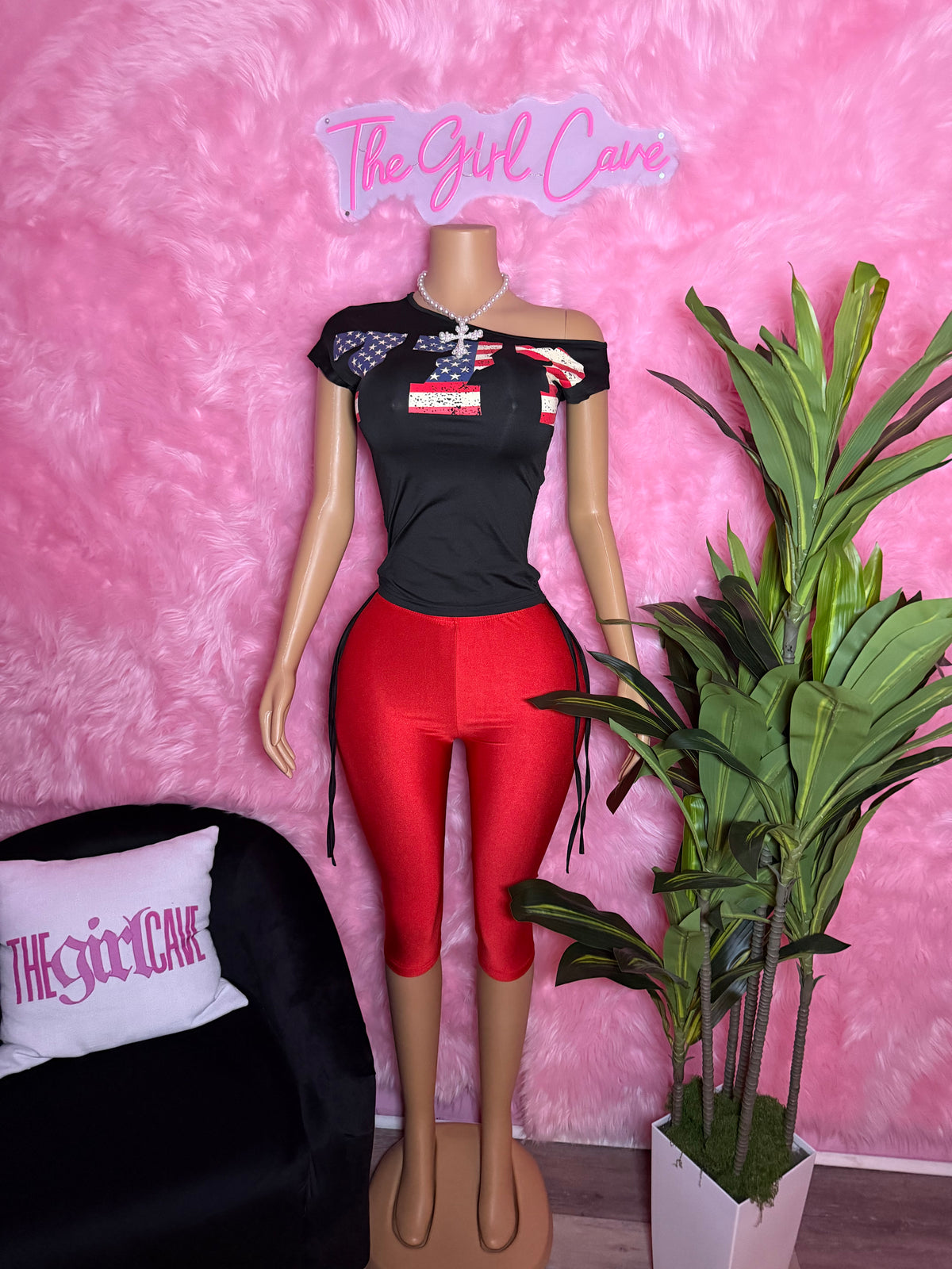 Flag Capri Set