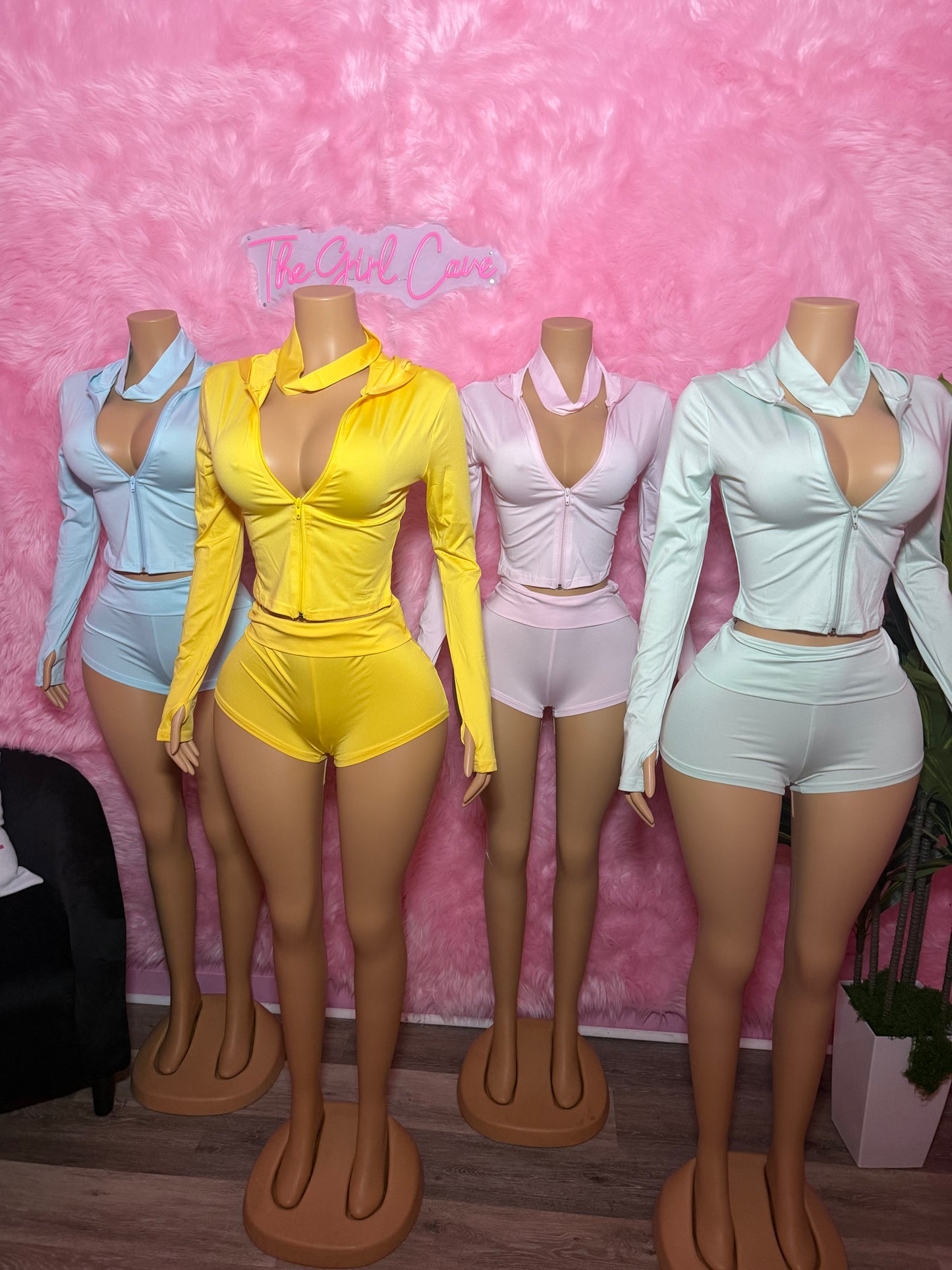 Long Sleeve Fold Headband Set