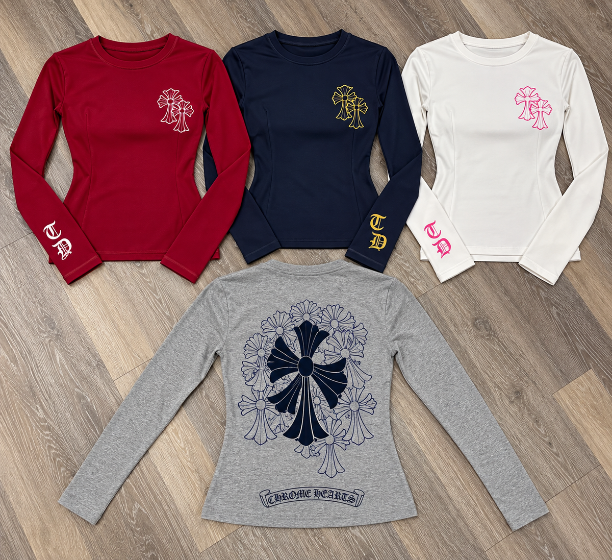 Long Sleeve Slinky Cotton Top