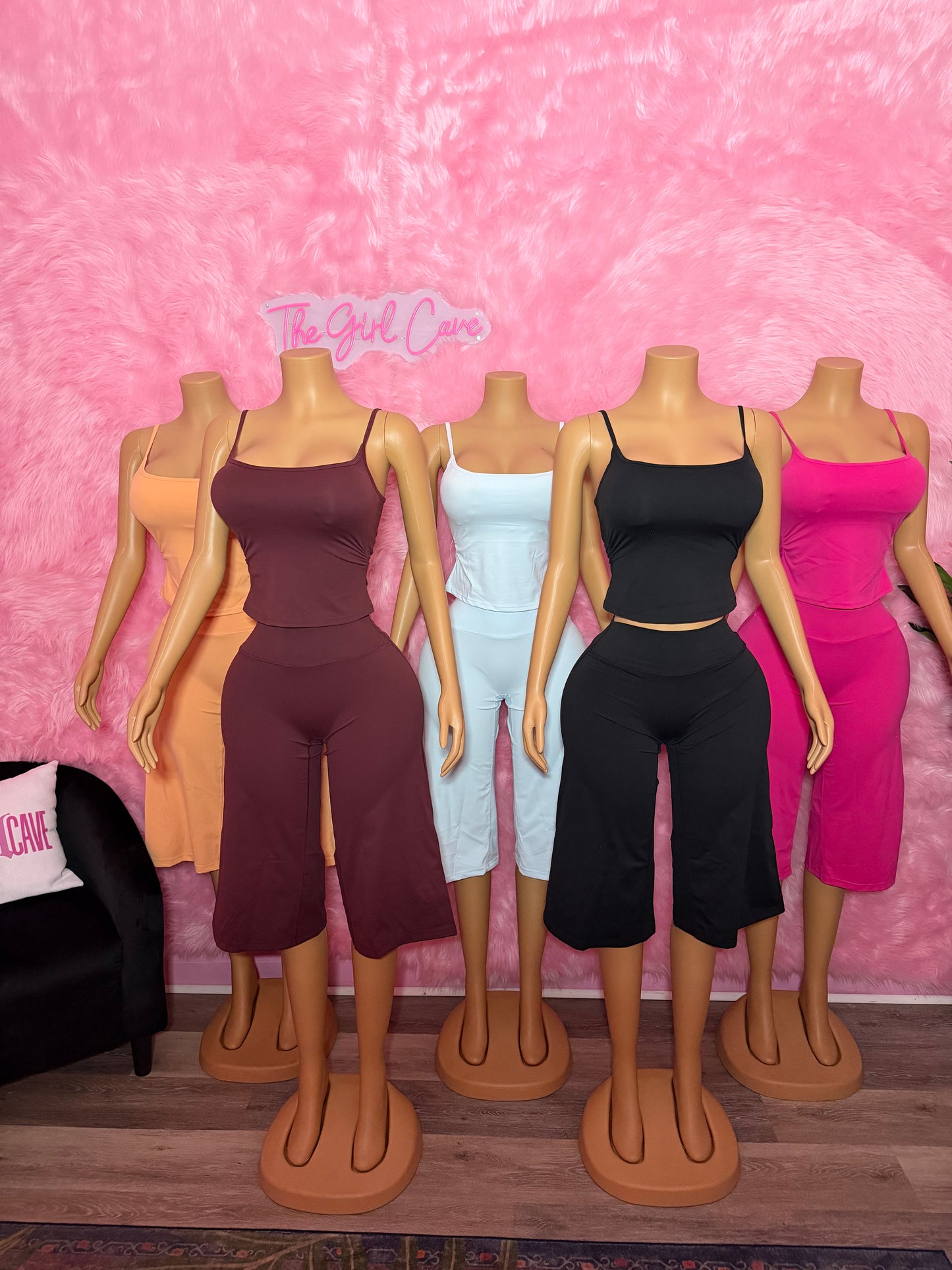 Athletic Capri Tank Set