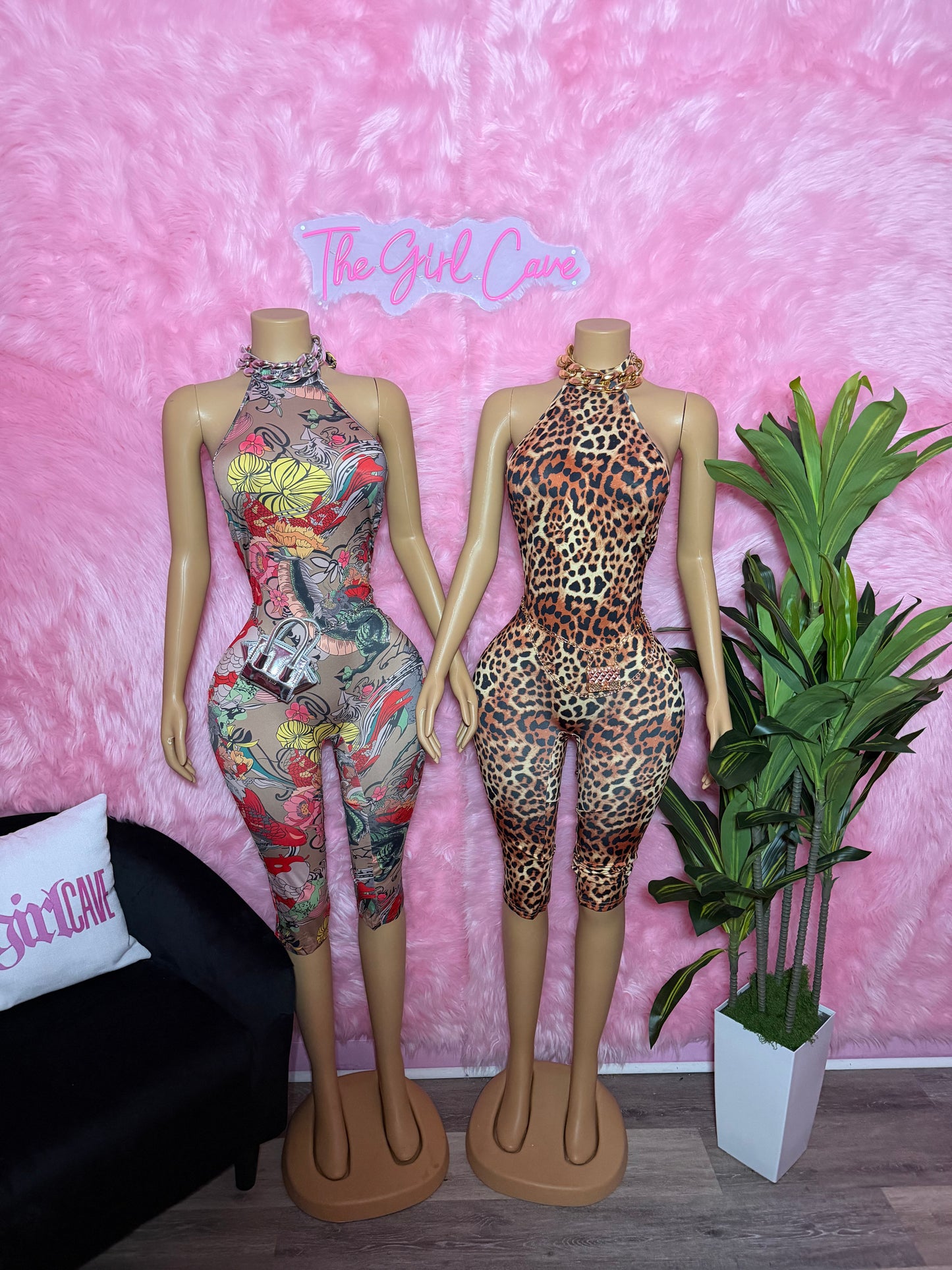 Butt Scrunch Capri Jumpsuit
