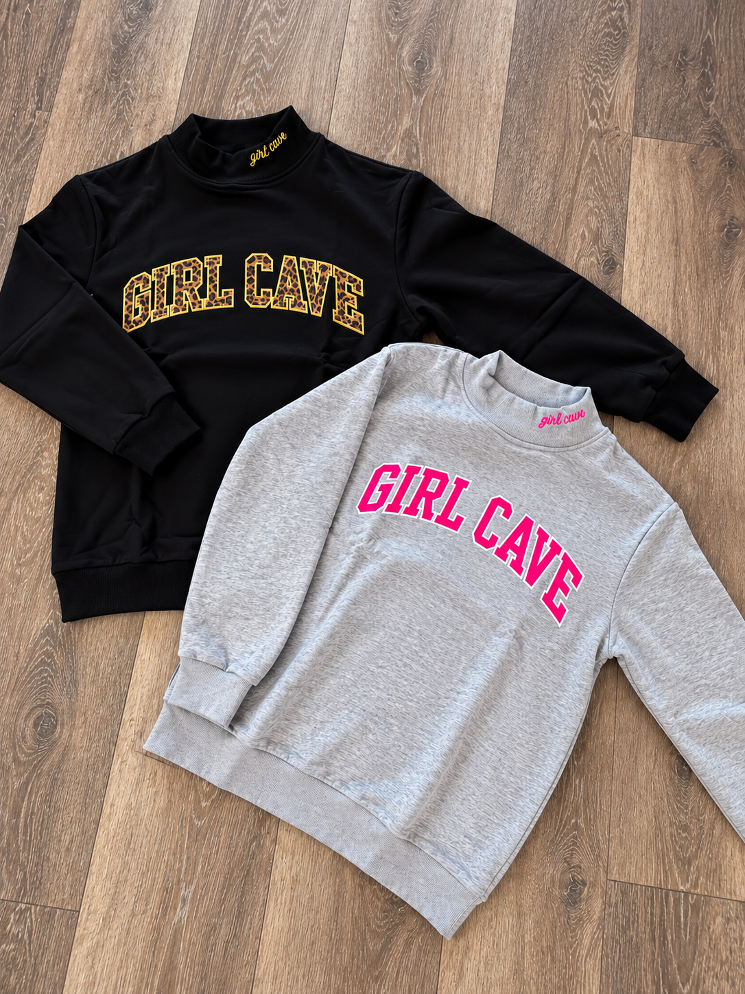 Girl Cave Mock Neck
