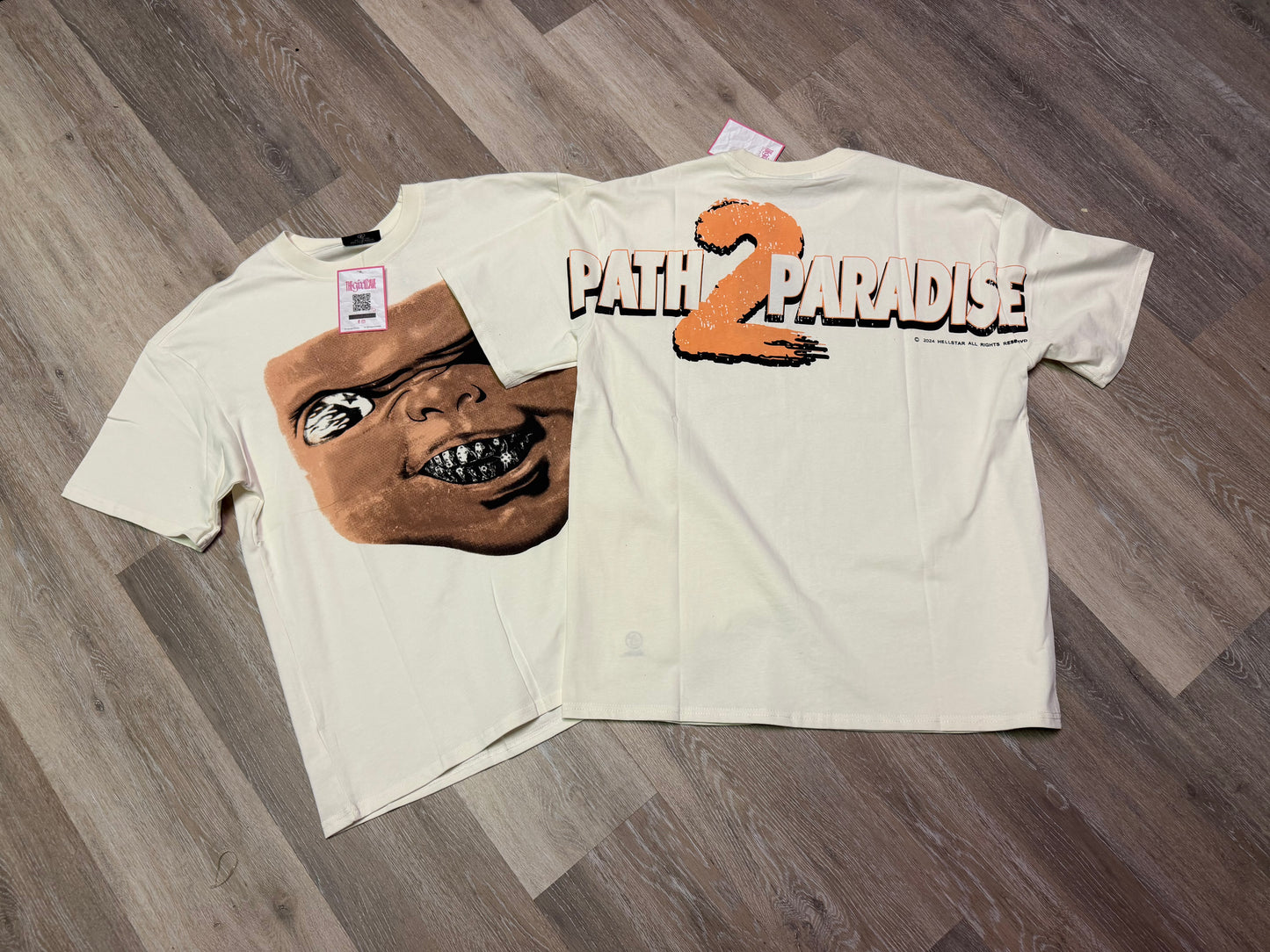 Off White Silver Grill T-Shirt