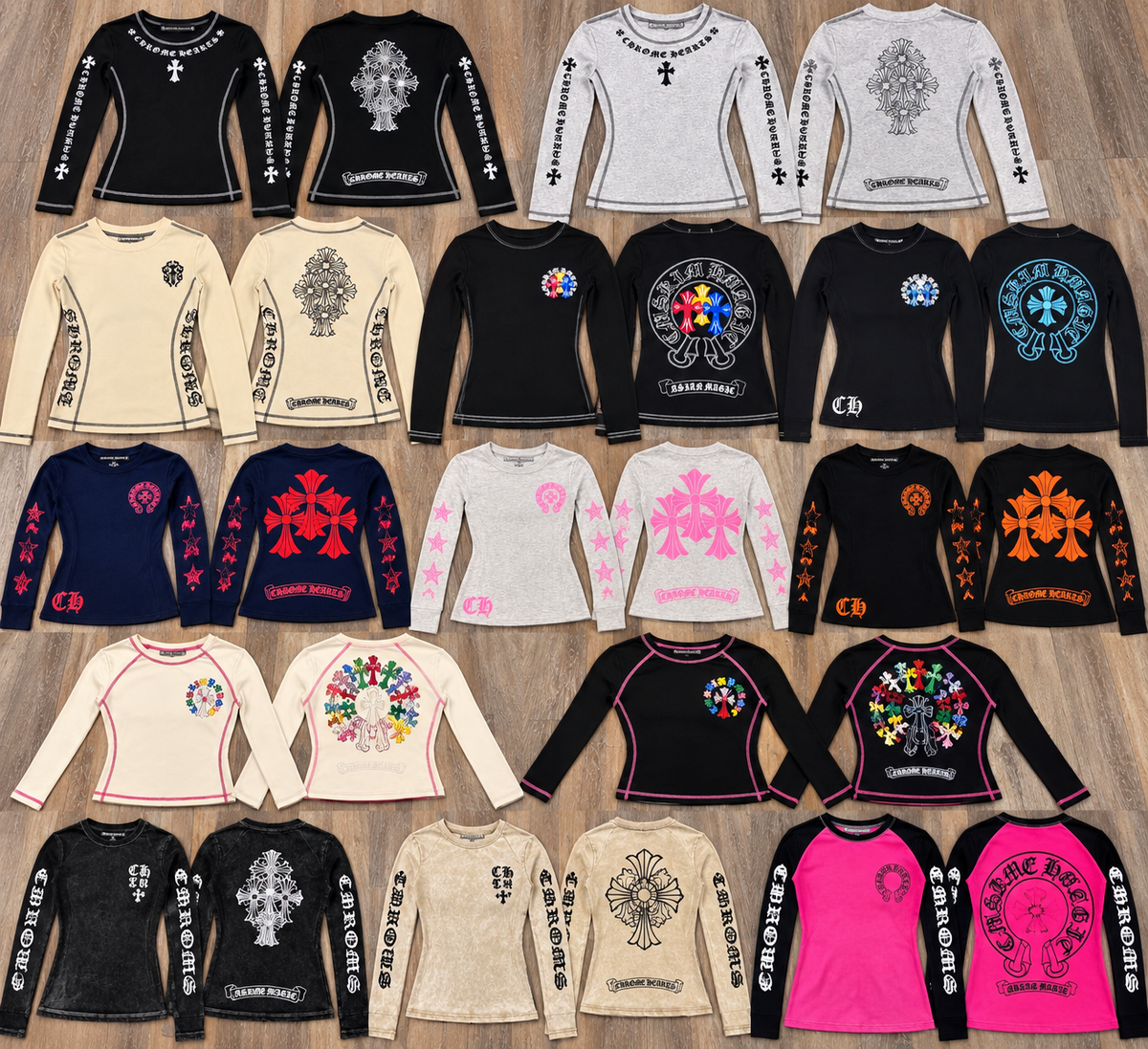 Long Sleeve Slinky Cotton Top