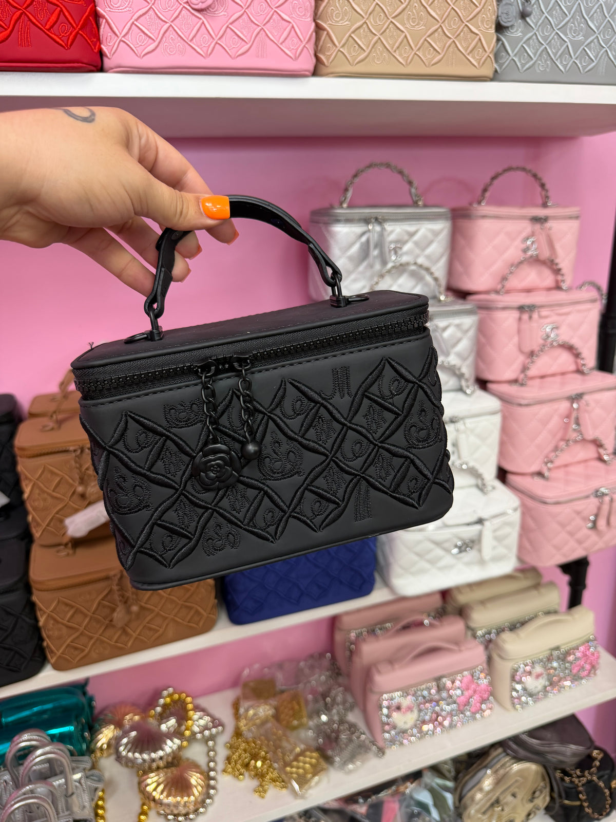 Vanity Embroidered Purse