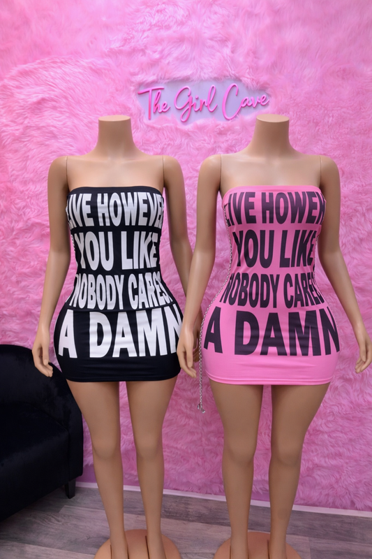 Whatever Strapless Dress