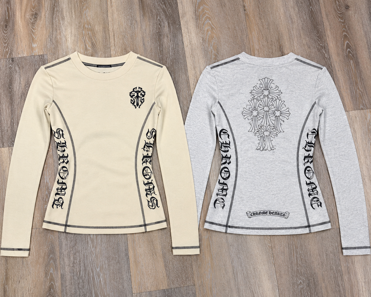 Long Sleeve Slinky Cotton Top
