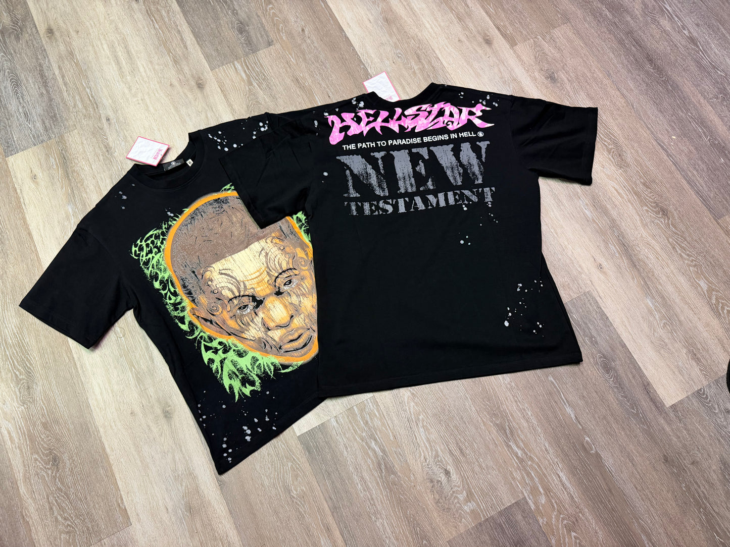 Green Flame Tattoo T-Shirt