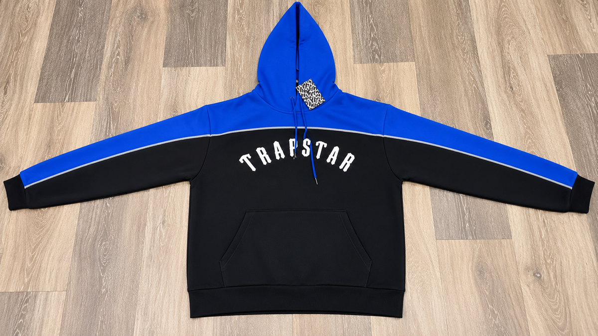 Sticthed Patterned Hoodie