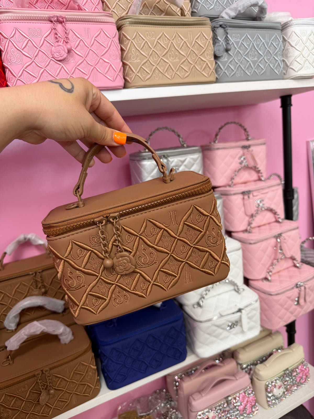 Vanity Embroidered Purse
