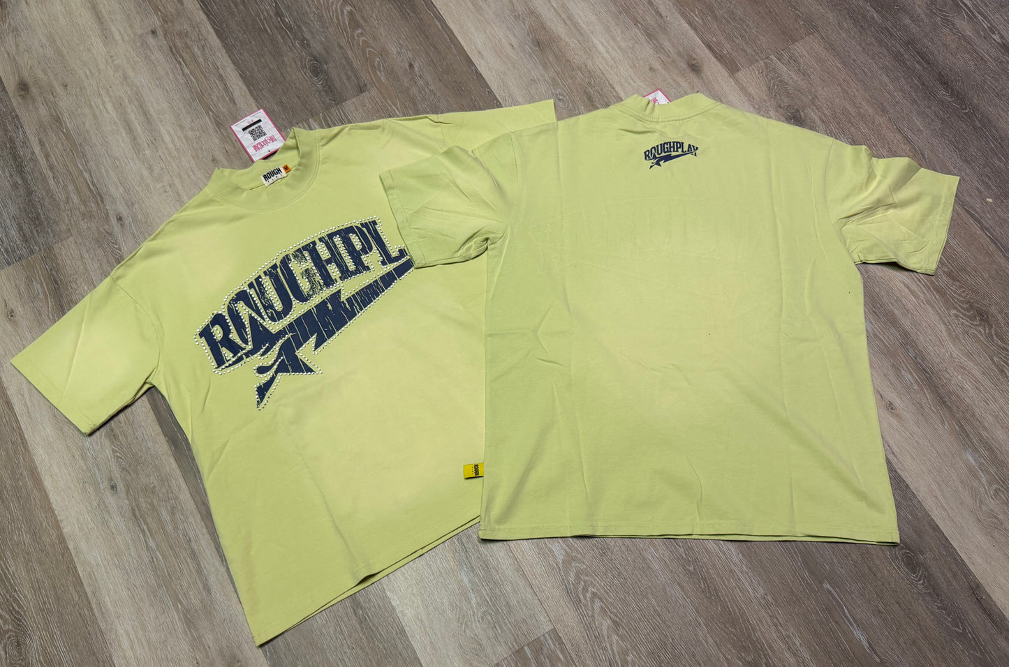 Lime Shooting Star Graphic T-Shirt