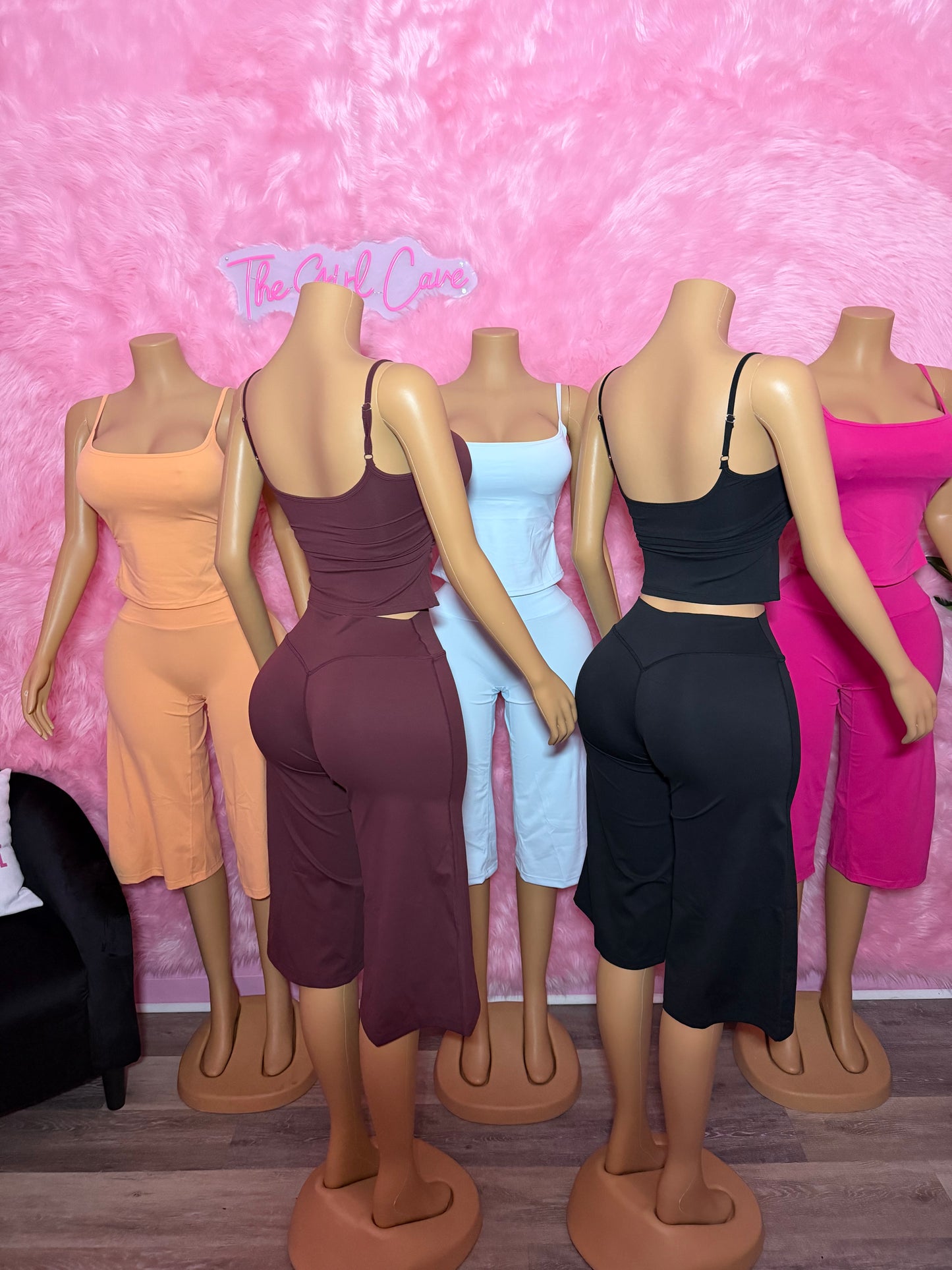 Athletic Capri Tank Set
