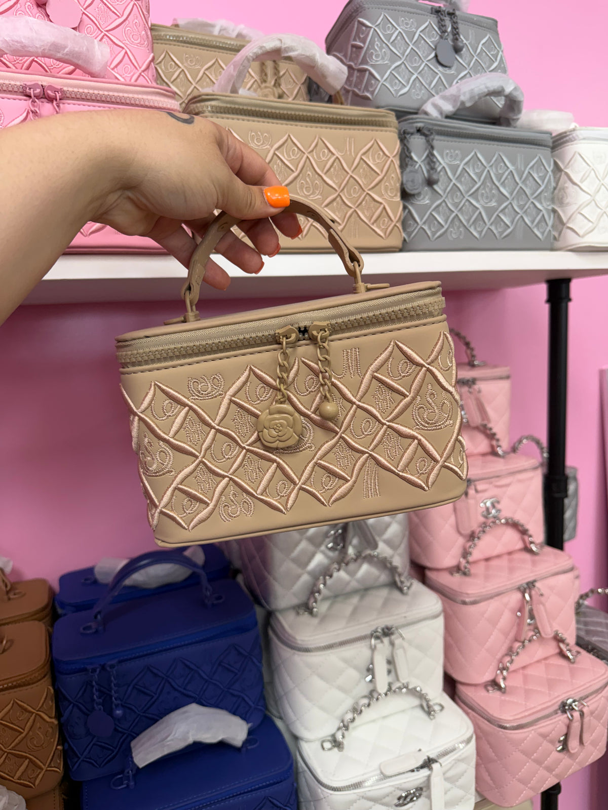 Vanity Embroidered Purse