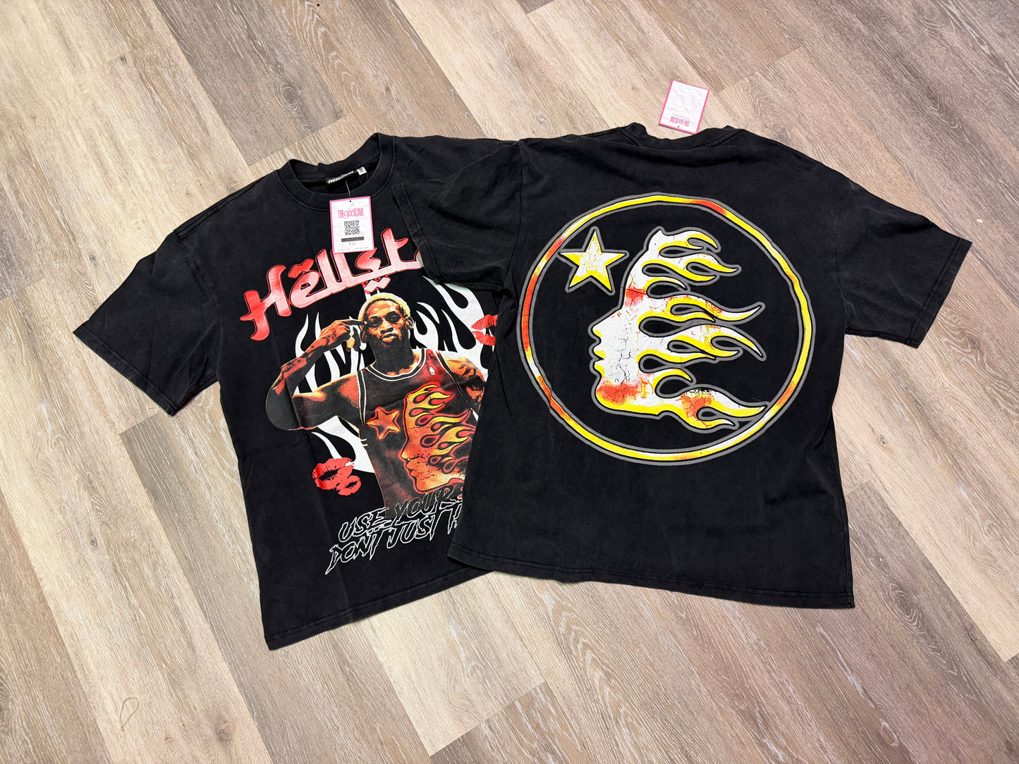 Black Wash Dennis Graphic T-Shirt