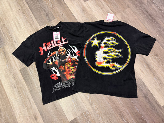 Black Wash Dennis Graphic T-Shirt