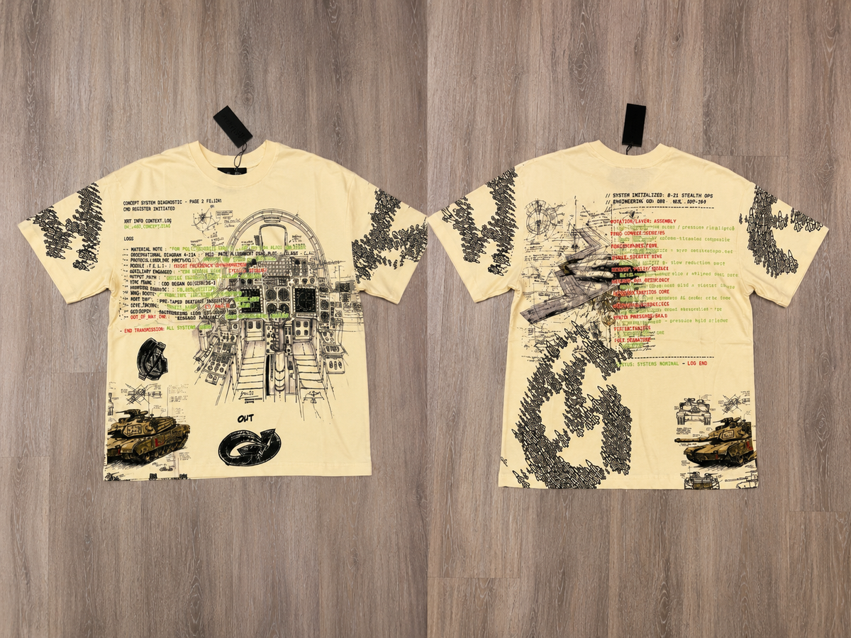Tab Graffiti Graphic T-Shirt