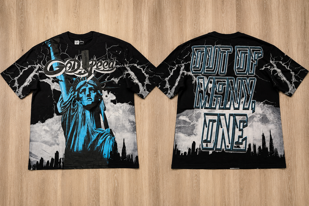 Cloud Statue Graphic Tee