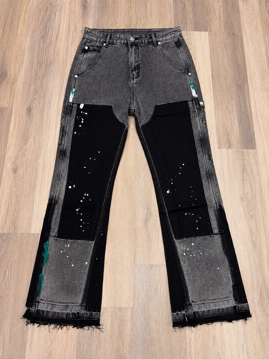 Construction Patch Denim
