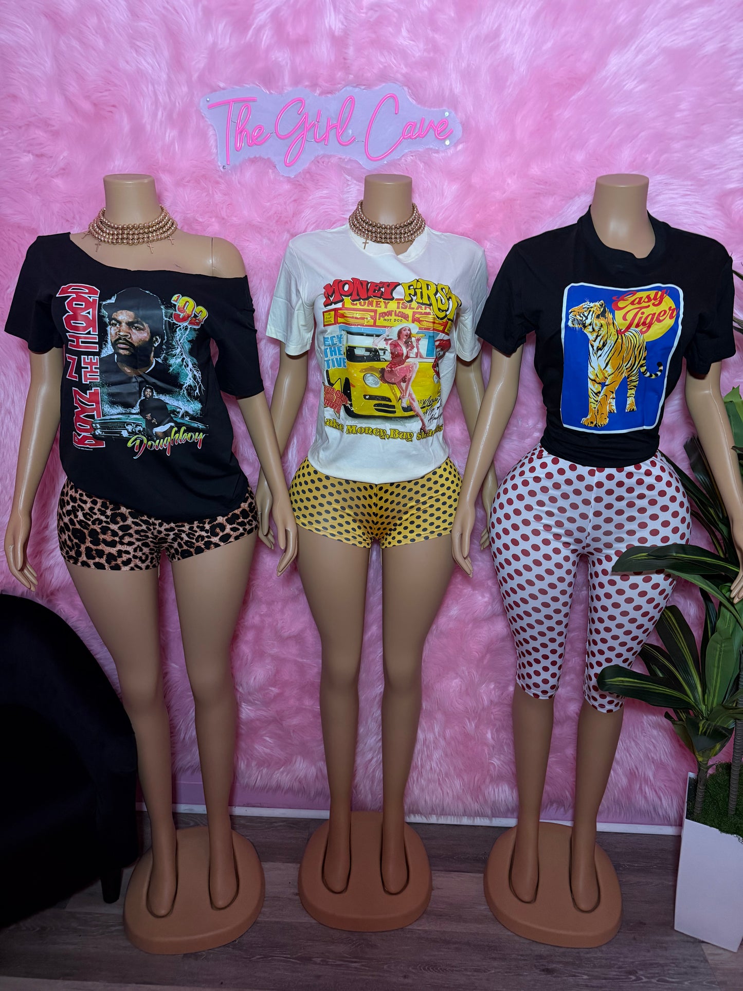 Cool Girl Graphic Set