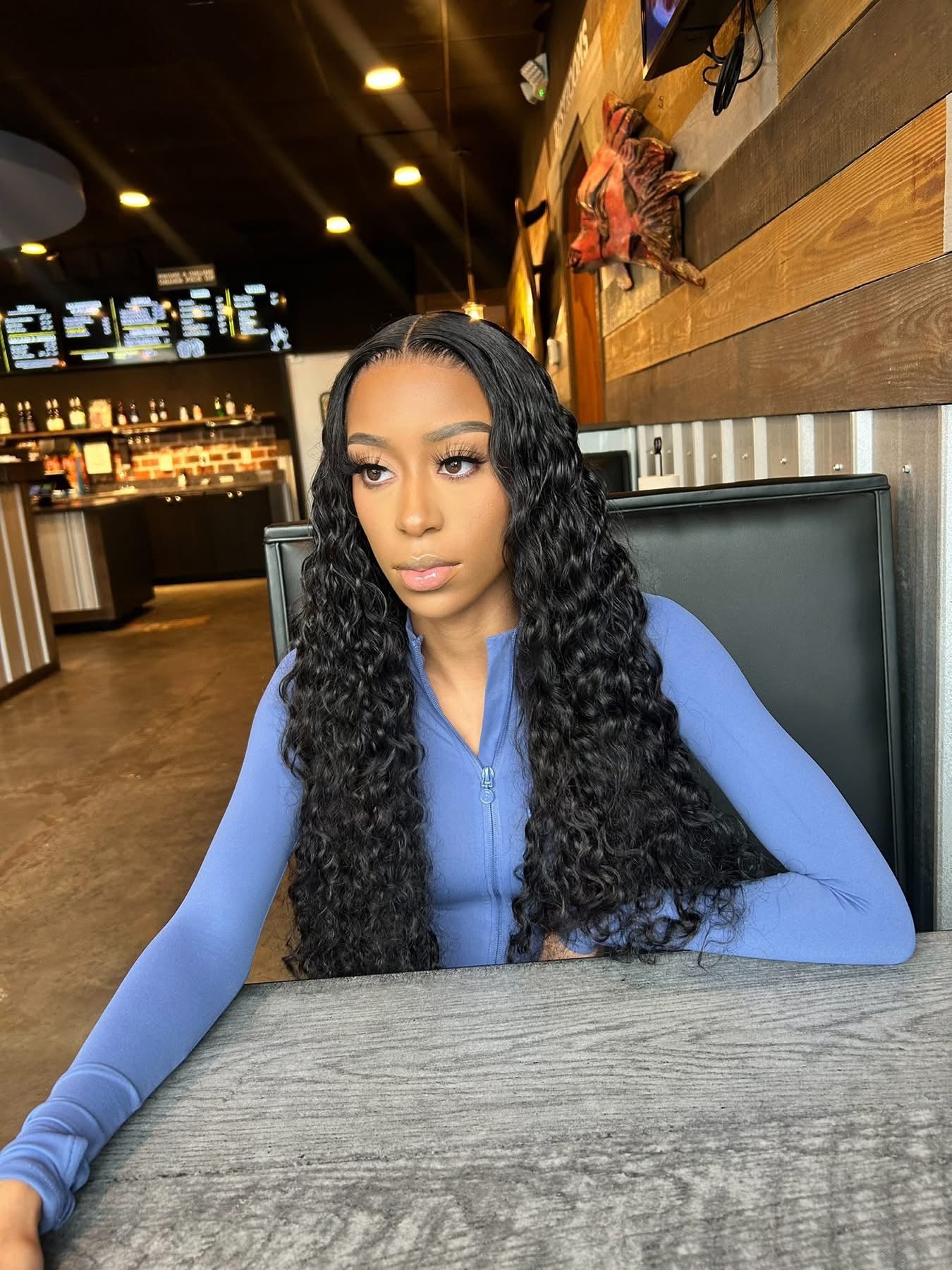 Deepwave 13x6 Transparent Virgin Wigs 210% Density