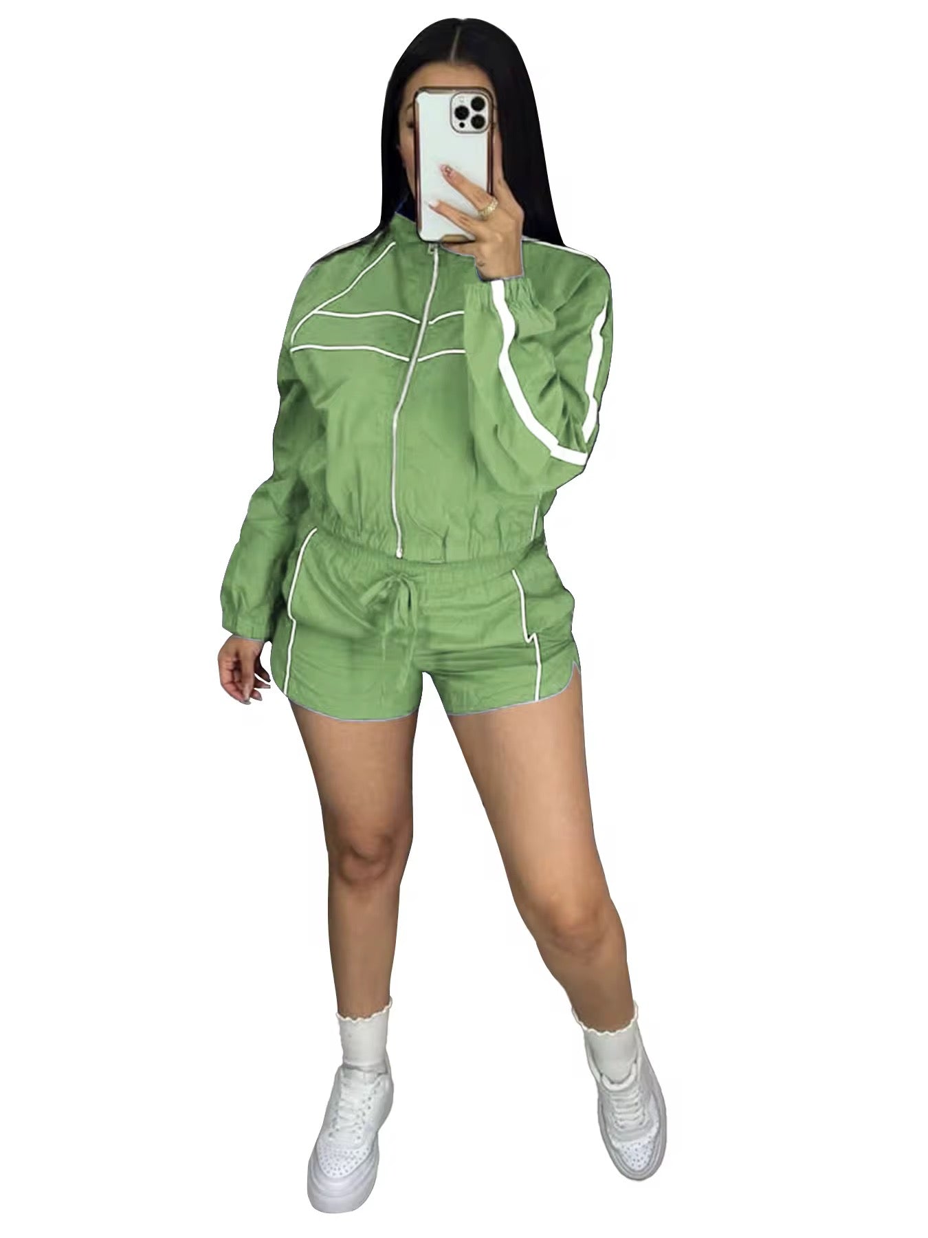 Windbreaker Short Set