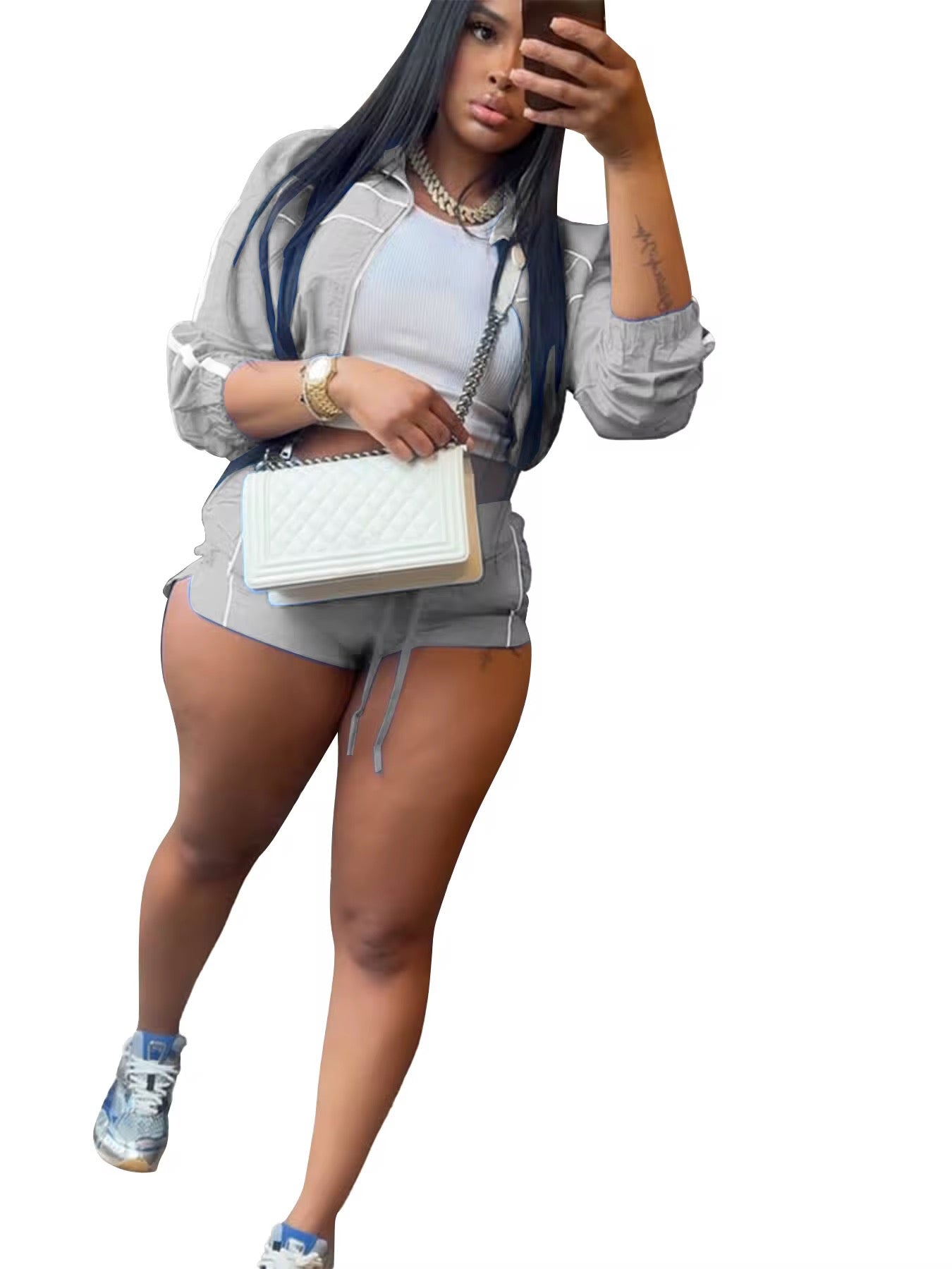Windbreaker Short Set
