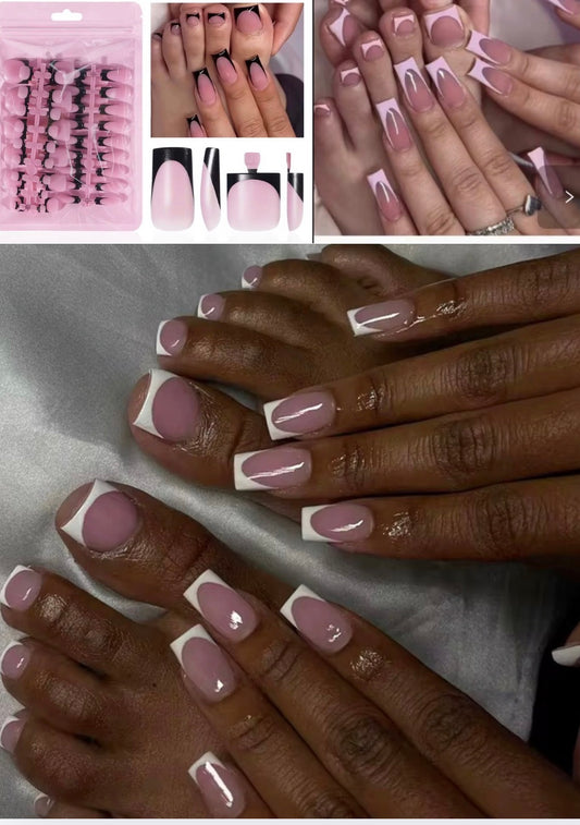 French Nail/ Toe Set