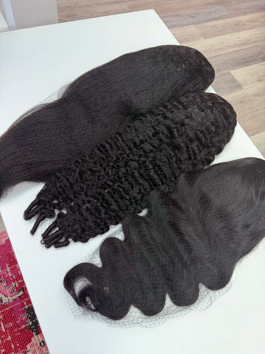 200% Density Half Wigs