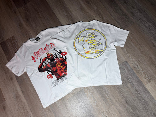White Flame Rodman T-Shirt