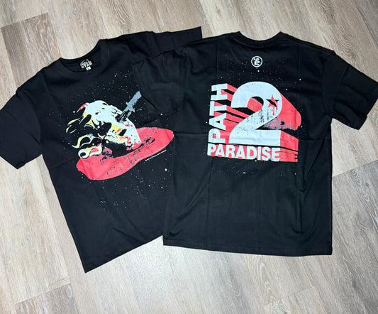 Black Flame Jason Graphic T-Shirt