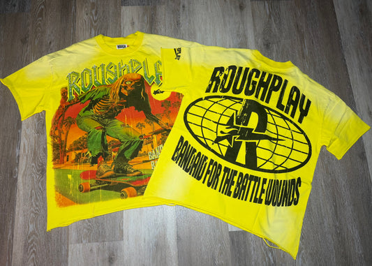 Yellow Skater Graphic T-Shirt
