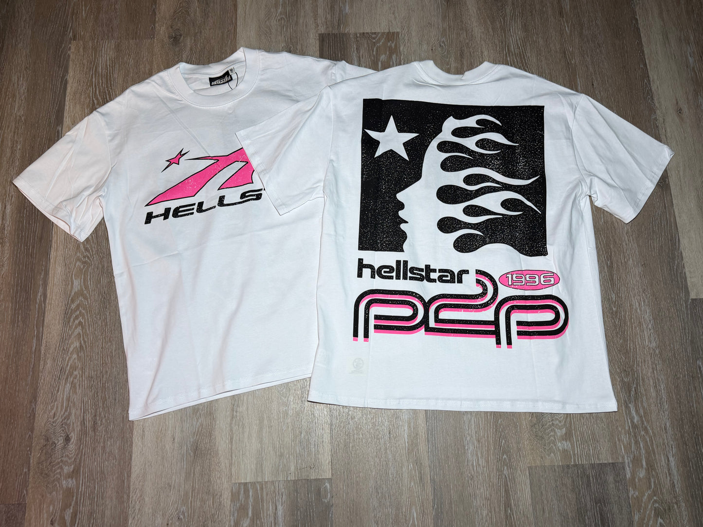 Pink Star Graphic T-Shirt