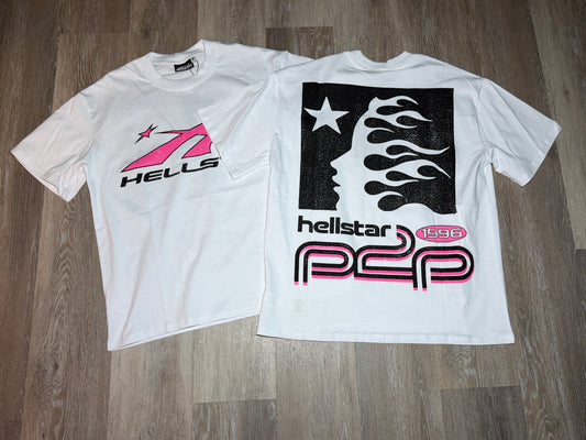 Pink Star Graphic T-Shirt
