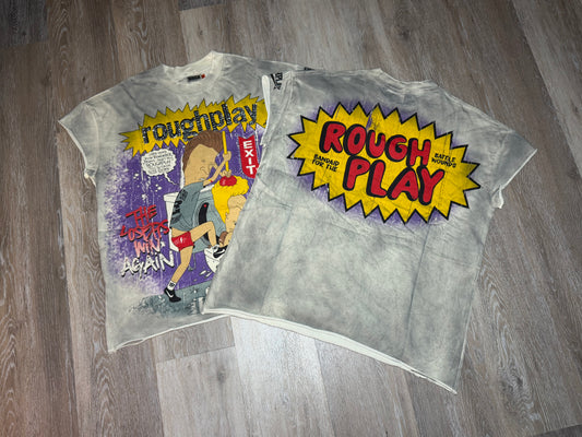Washed Butthead Toilet Graphic T-Shirt