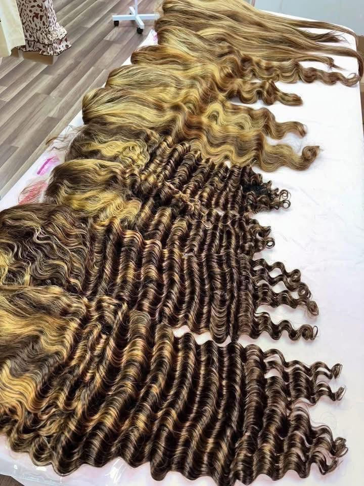 Highlight Color Human Hair 210% Density 13x4 & 13x6 Transparent Lace Wigs