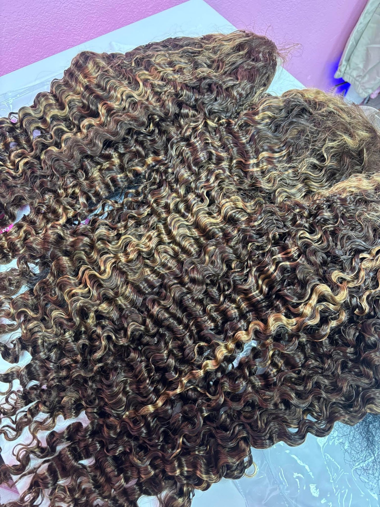 Highlight Color Human Hair 210% Density 13x4 & 13x6 Transparent Lace Wigs