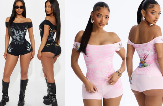 Hardy Off Shoulder Short Sets