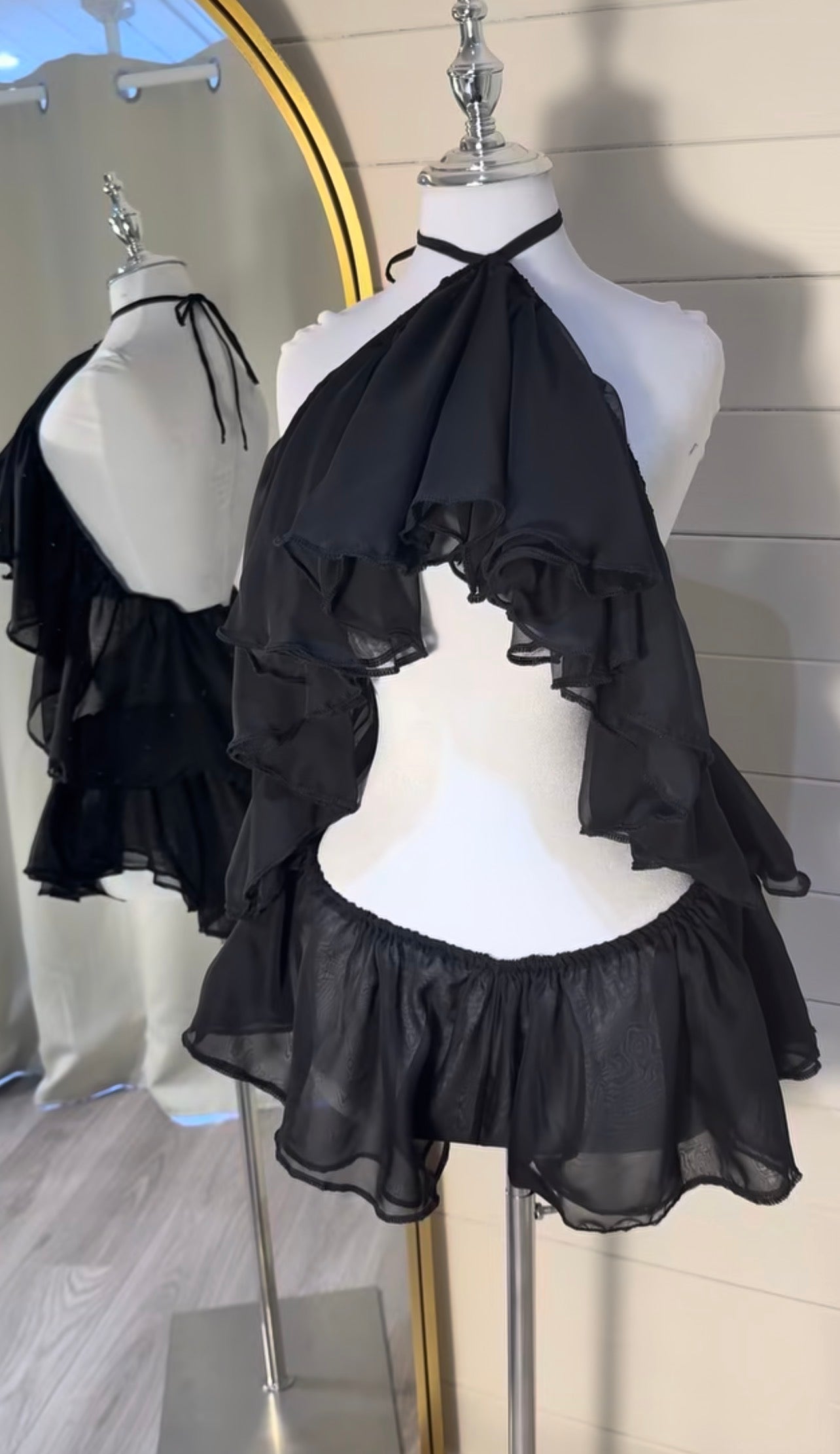 Chiffon Short Set